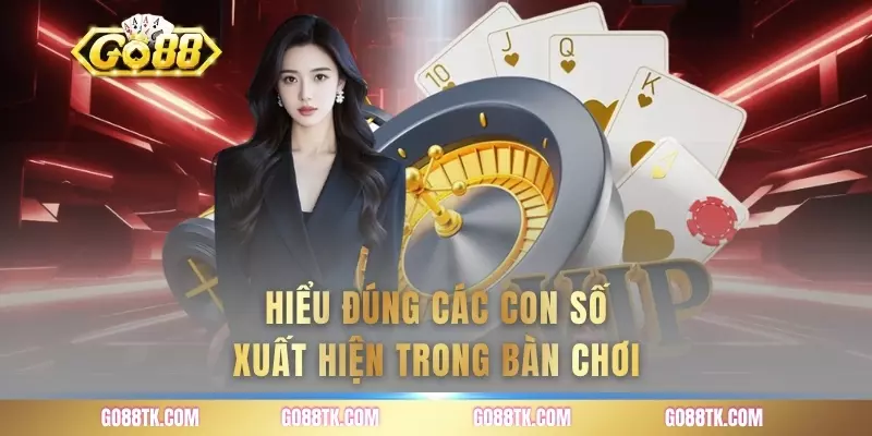 Hiểu đúng các con số xuất hiện trong bàn chơi